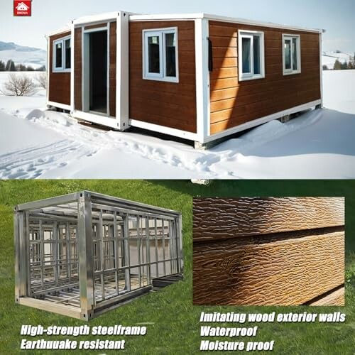 40 FT 3 Bedroom Container Home